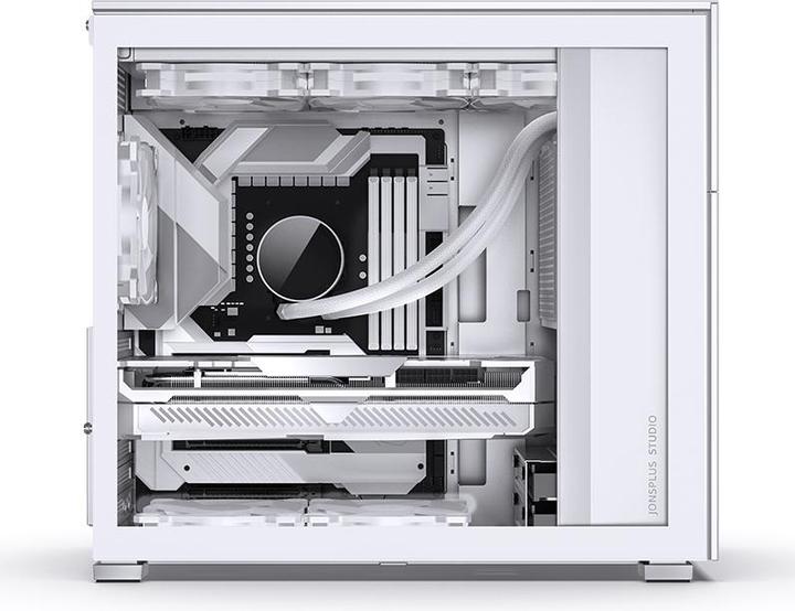Actual product image Jonsbo D41 MESH White (mATX, DTX, Mini-ITX, ATX)