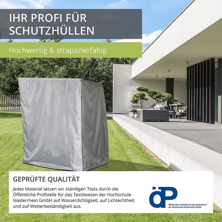 Produktbild Mehr Garten Schutzhülle für Korbsessel | 103 x 93 x 165/140 cm | 3-fach gewebtes Polyester