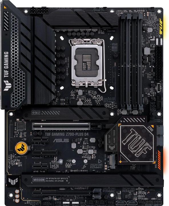 Actual product image ASUS TUF GAMING Z790-PLUS D4 (LGA 1700, Intel Z790, ATX)