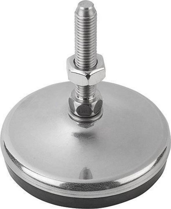 Image du produit Kipp Pied articulé K0739, acier inoxydable, forme A