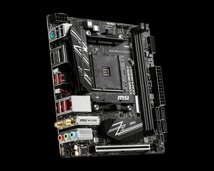 Produktbild MSI B450i Gaming Plus Max Wifi (AM4, AMD B450, Mini-ITX)