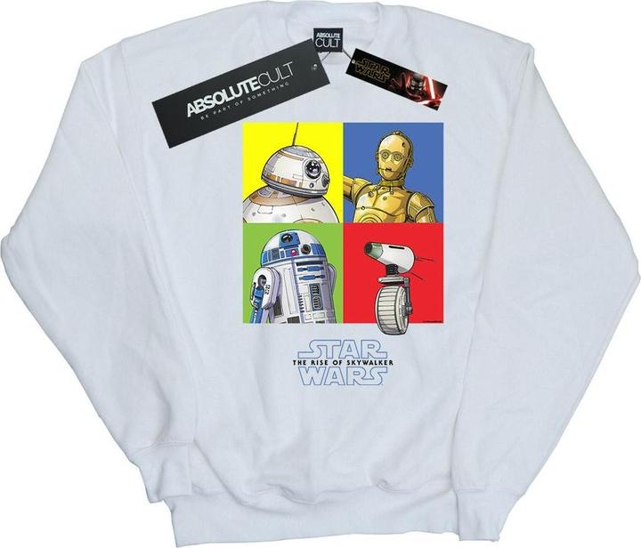 Produktbild Star Wars The Rise Of Skywalker Droid Squares Sweatshirt (4XL)
