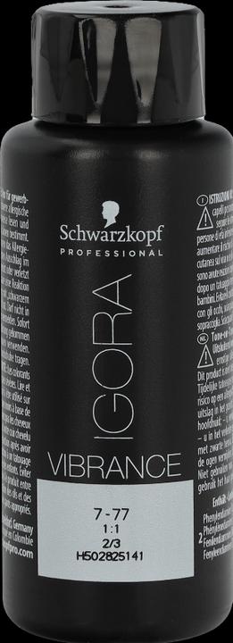 Produktbild Schwarzkopf Professional IGORA Vibrance Haartönung NEU (7-77 Mittelblond Kupfer Extra)
