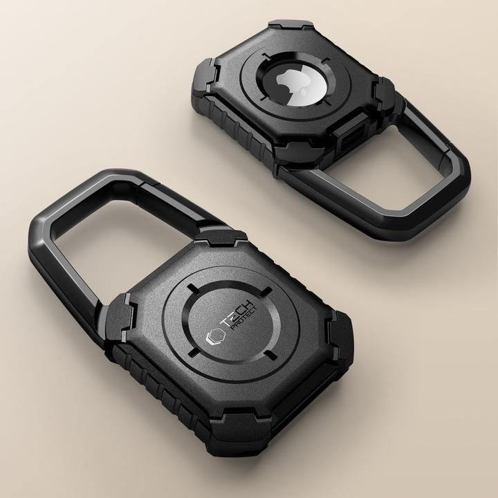 Produktbild Tech-Protect Kevlar-Hülle für Apple AirTag 1/2 – Schwarz