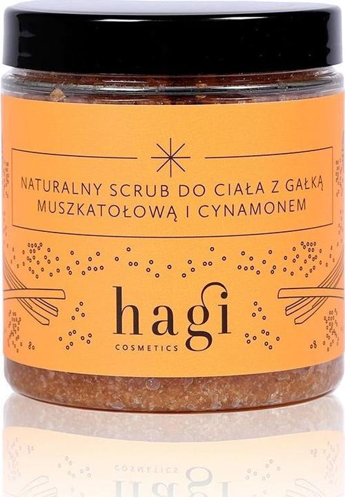 Hagi Natürliches Körperpeeling mit Muskatnuss und Zimt, 280 g