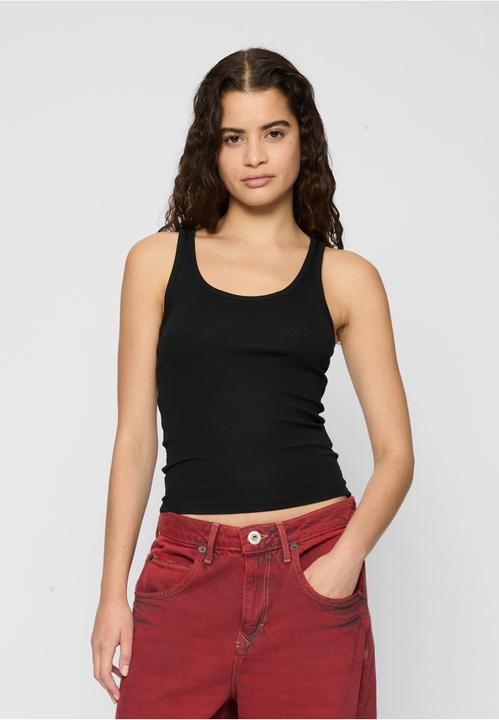 Produktbild Urban Classics Ladies Organic Basic Rib Top 2-Pack - 166867 (XS)