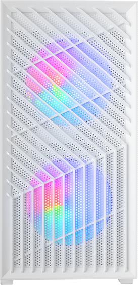Produktbild Mars Gaming Boitier Mini Tour Micro Atx Mc-Vortex RGB Avec Panneau Vitré (Blanc) (Mini-ITX, mATX)