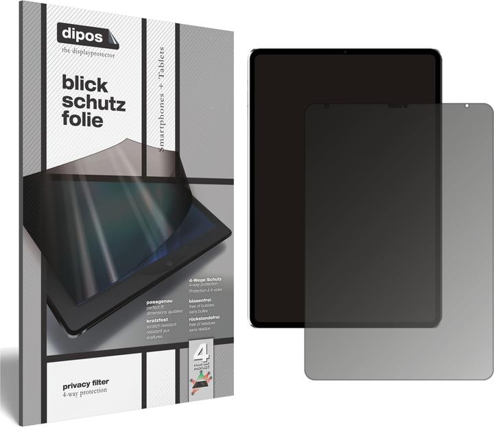 Actual product image Dipos Screen Protector 4-Way Privacy (1 Piece, iPad Pro 12.9 2021 (5th Gen))