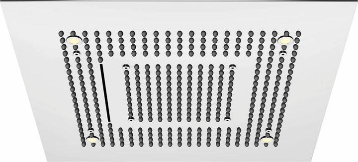 Produktbild Steinberg Sensual Rain Regenpaneel, LED-Beleuchtung, Komplettset, Deckeneinbau, 3-strahlig, Easy-Cle (24.40 l/min)