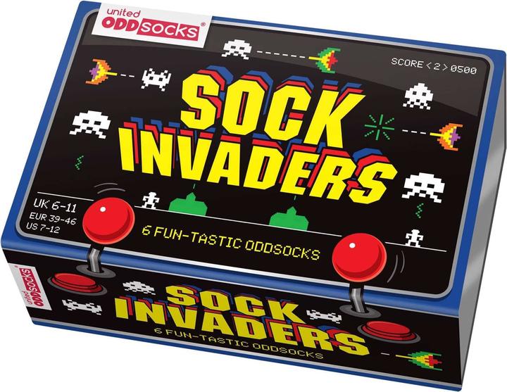 Produktbild United Oddsocks Invaders (3er Pack, 39 - 46)
