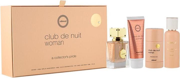 Armaf Club De Nuit Women - EDP 30 ml + solid deodorant 75 ml + hand cream 50 ml + hair spray 55 ml (Manicure set)