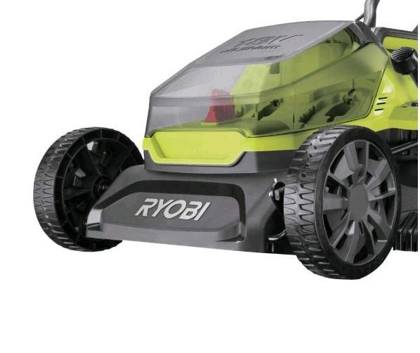 Actual product image Ryobi cordless lawn mower 5133004582 (Rechargeable battery operated)