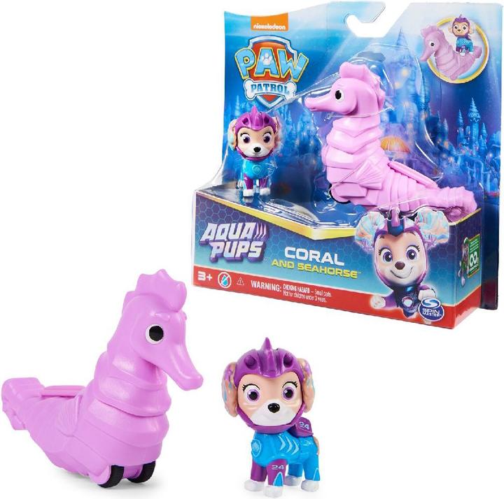 Produktbild Spin Master Paw Patrol Aqua Pups Hero Pups Coral