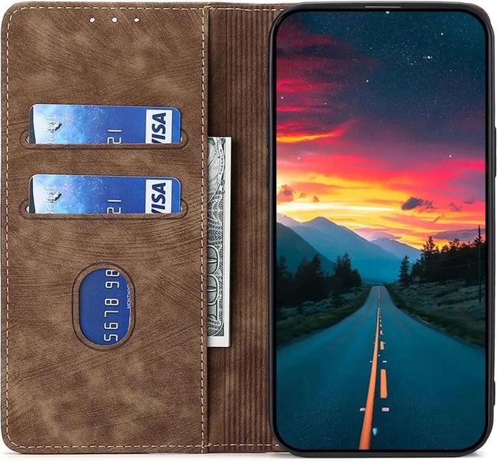 Produktbild Cover-Discount Sony Xperia 5 V - Hülle mit RFID Blocker braun (Sony Xperia 5 V)