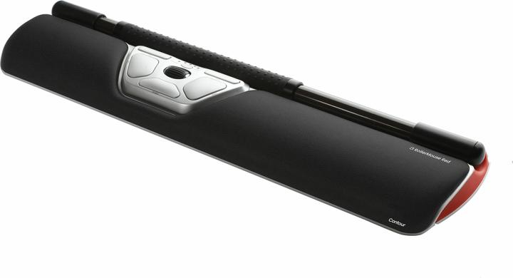 Image du produit Contour RollerMouse rouge, filaire (Filaire)