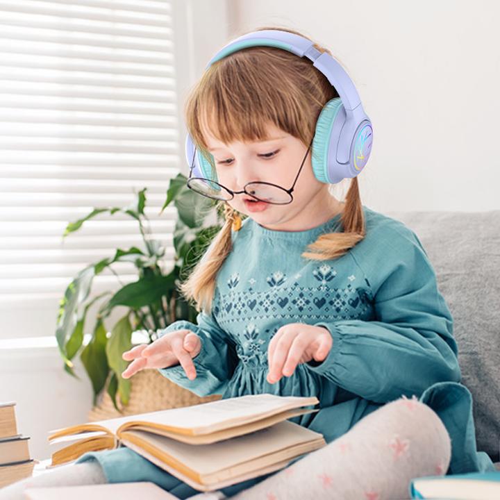 Immagine prodotto Iclever Headphone Kids BT & Cable LED