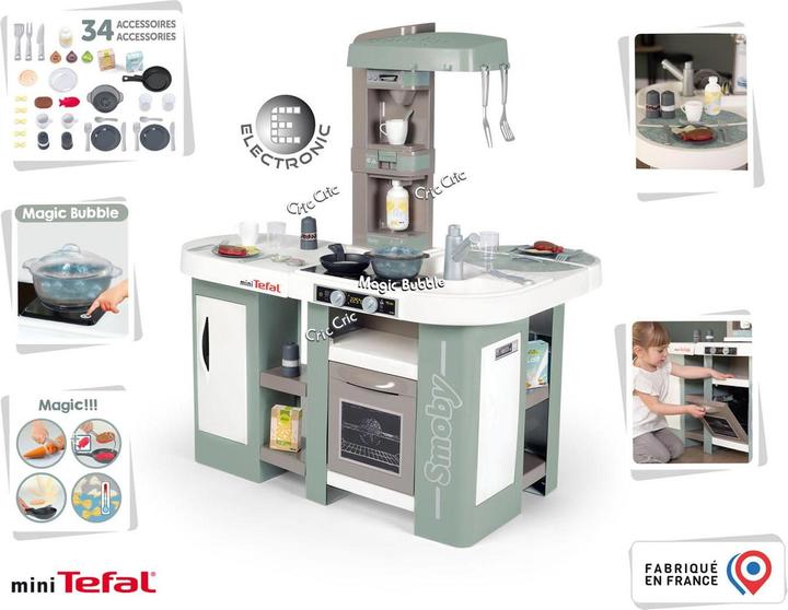 Produktbild Smoby Tefal Studio Bubble XL Küche