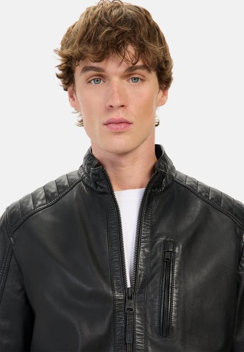 Immagine prodotto Camel Active Lederjacke mit Reissverschlusstaschen (48)