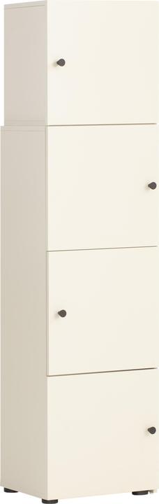 Produktbild Schildmeyer Lovund Schieberegal cremebeige (70 x 35 x 163 cm)