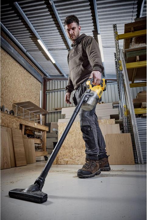 Immagine prodotto DeWalt Aspirapolvere a batteria a stelo, 18V, classe L (Aspirapolvere a umido e a secco)