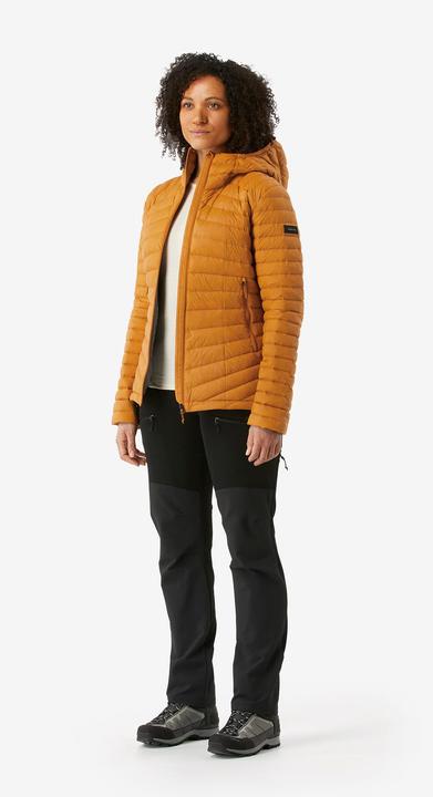 Actual product image Forclaz Women's down jacket with hood down to -5 °C trekking - MT100 (XL)