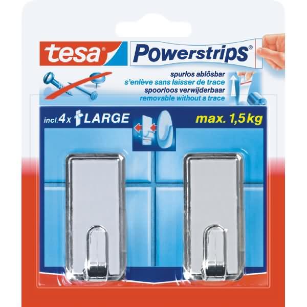 Produktbild tesa Powerstrips Haken Large CLASSIC