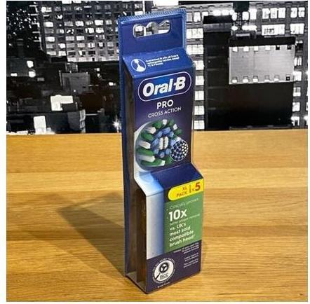 Image du produit Oral-B Têtes de rechange Pro Cross Action pour brosse à dents électrique