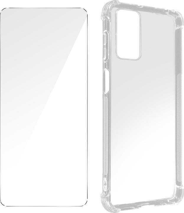 Actual product image Avizar Premium Protection Set: Cover + Foil Series (Motorola Moto G42)