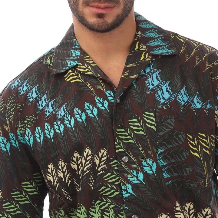 Immagine prodotto Marcelo Burlon Camicia Piuma Stampa su intera superficie Uomo (L)