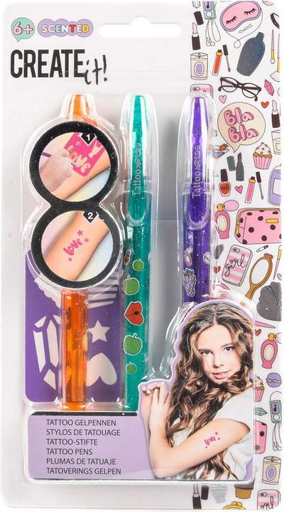Actual product image Create It! Create it. Tattoo scent pens