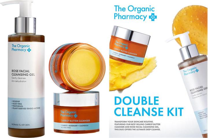 Actual product image The Organic Pharmacy Double Cleanse (Oils, Gel, 250 ml)