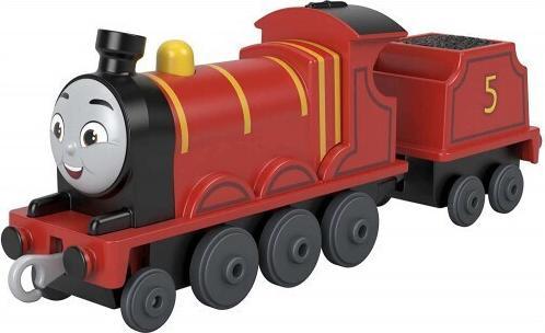 Immagine prodotto Mattel La locomotiva del trenino giocattolo Fisher-Price Thomas & Friends pressofuso a spinta di James per