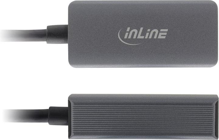 Actual product image InLine USB 3.2 to 2.5Gb/s Network Adapter Cable Type-C RJ45 (0.16 m)