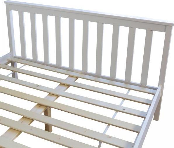 Produktbild Homestyle4u Doppelbett Holzbett Futonbett (140 x 200 cm)