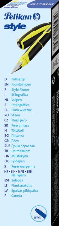 Immagine prodotto Pelikan STILE - Penna stilografica (Giallo Neon, 1 x)