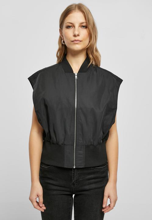 Actual product image Urban Classics Ladies Recycled Short Bomber Vest (4XL)
