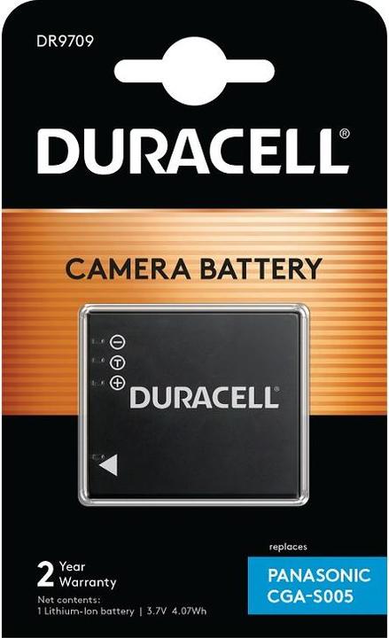 Image du produit Duracell Batterie lithium-ion CGA-S005 (Batterie de l'appareil photo)