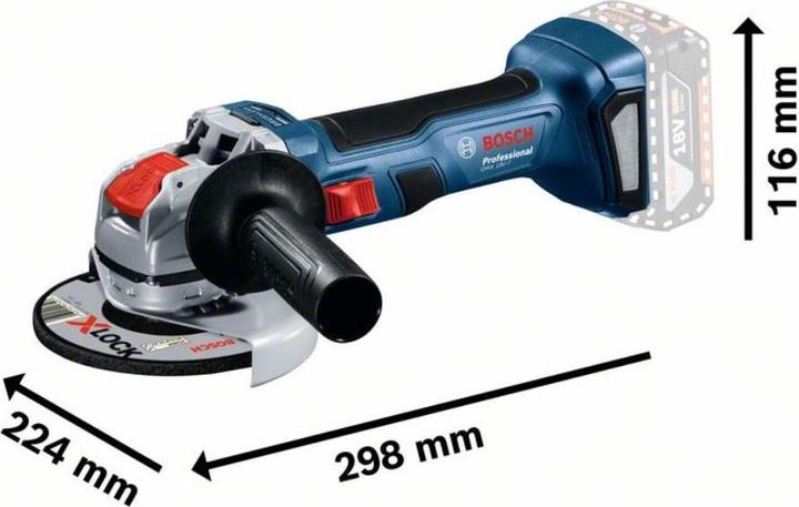 Actual product image Bosch Professional GWS 18V-7 (125 mm)