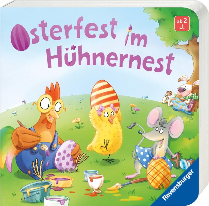 Produktbild Ravensburger Osterfest im Hühnernest: Kinderbuch ab 2 Jahren, kleines Geschenk fürs Osternest, Pap (Deutsch)