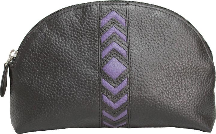Immagine prodotto Eastern Counties Leather Borsa cosmetica Becky con dettaglio a zig-zag