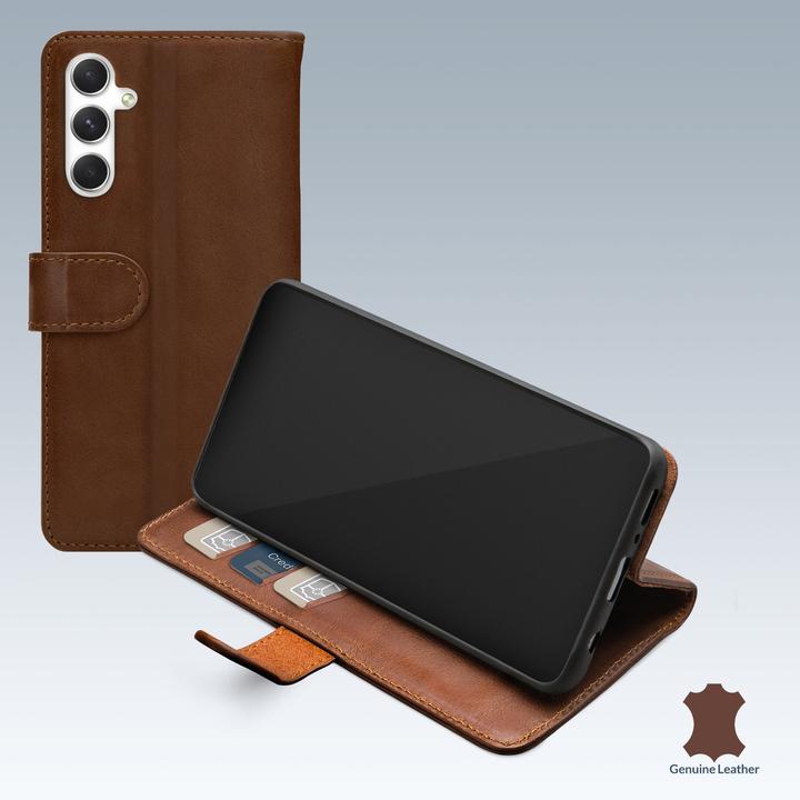 Produktbild Mobilize Portemonnaie aus Leder (Samsung Galaxy A34 5G)