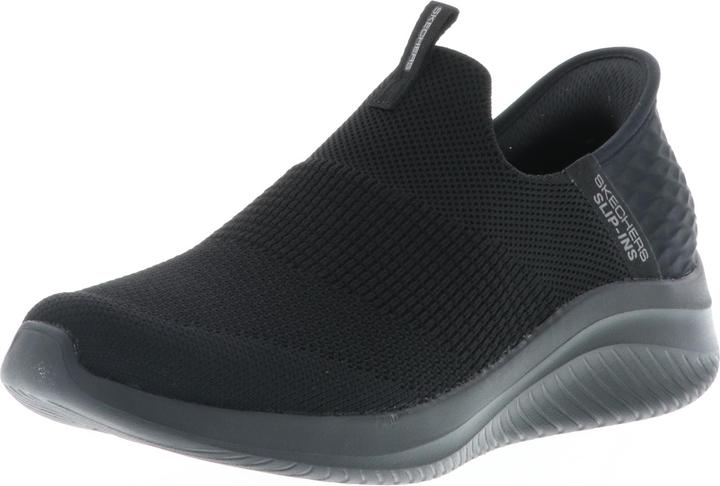 Produktbild Skechers 149708/BBK Ultra Flex 3.0-Cozy Streak Damen Sneaker Turnschuhe Slipper VEGAN schwarz (40)