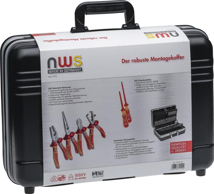 Image du produit NWS Valise d'outillage pour électricien best (23 pièces)