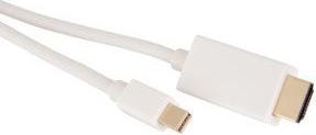 Actual product image Goobay Mini DisplayPort/HDMI (2 m, DisplayPort, HDMI)