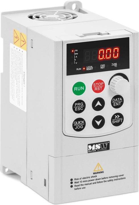 MSW VFD-Frequenzumrichter 2200 W 230 V Frequenzumformer Stromrichter LED-Display