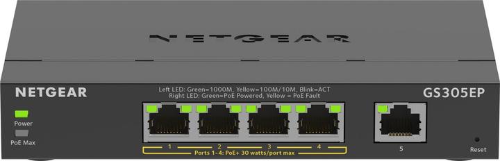 Actual product image Netgear GS305EP-100PES (5 Ports)