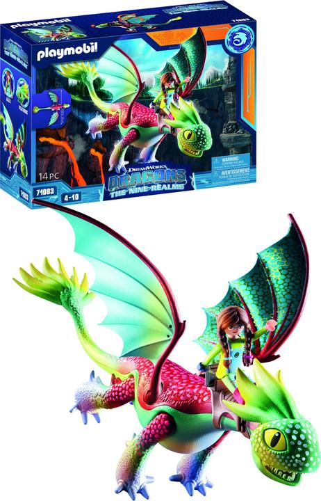 Actual product image Playmobil The Nine Realms- Feathers & Alex (71083, Playmobil Dragons)
