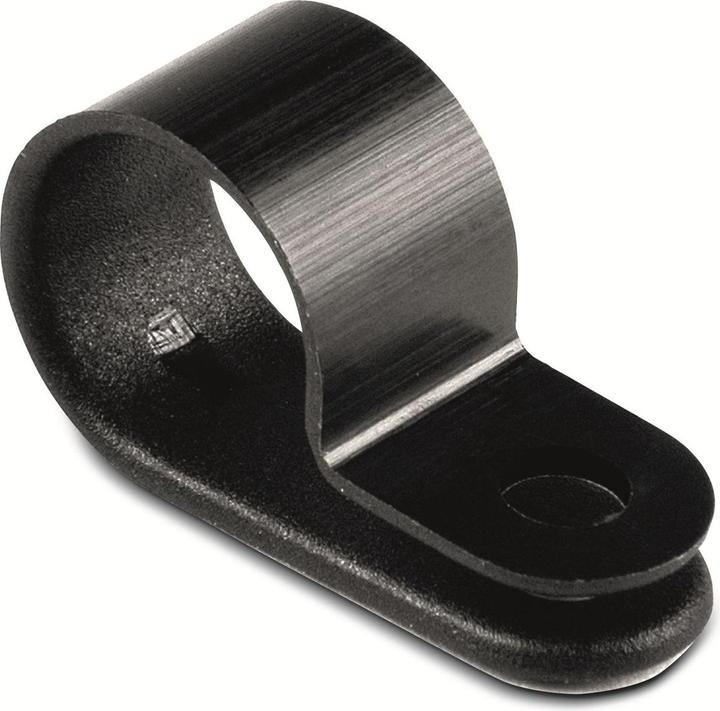 Produktbild HellermannTyton Schwarz Nylon 6.6 P Clip 6.5mm