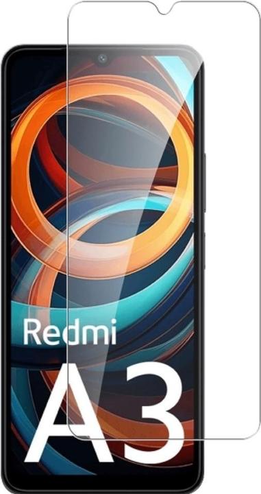 Screenguard Xiaomi Redmi A3 Panzerglas Schutzfolie Case Friendly Design (1 Stück, Xiaomi Redmi A3)