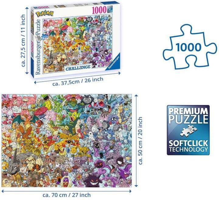Produktbild Ravensburger Pokémon (1000 Teile)